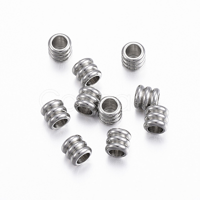 Non-Tarnish 201 Stainless Steel Spacer Beads STAS-H376-58-A-1