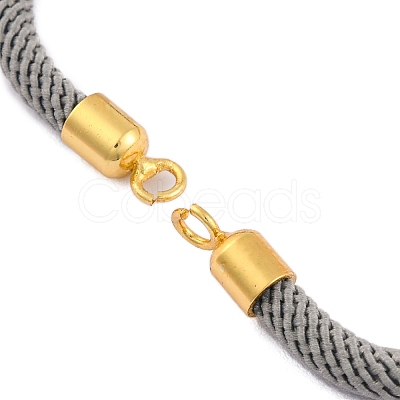 Nylon Cords Bracelet Makings Fit for Connector Charms AJEW-P116-02G-26-1