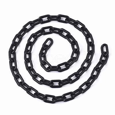 Opaque Acrylic Cable Chains SACR-N010-002A-1