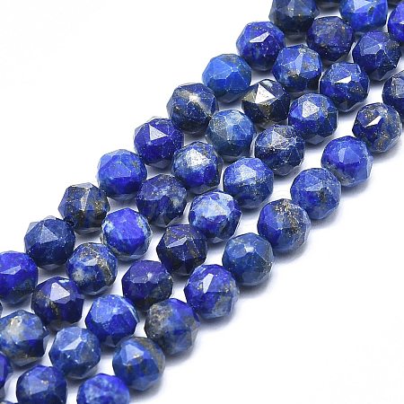 Natural Lapis Lazuli Beads Strands G-F715-006-1