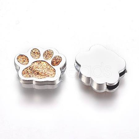 Alloy Enamel Slider Charms ENAM-WH0047-11H-1