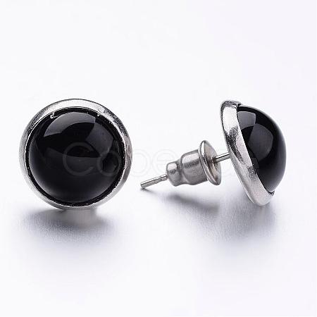 304 Stainless Steel Stud Earrings EJEW-JE02139-01-1