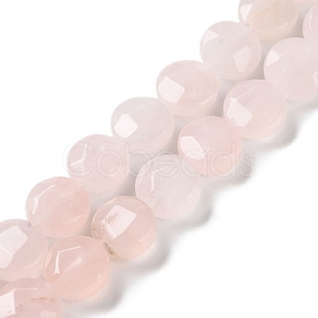Natural Rose Quartz Beads Strands G-K357-B15-01-1