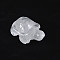 Natural Quartz Crystal Display Decorations, Tortoise Feng Shui Ornament for Longevity, for Home Office Desk, 38~42x25~27x20mm