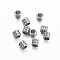 Non-Tarnish 201 Stainless Steel Spacer Beads, Column, Stainless Steel Color, 5x4.5mm, Hole: 3mm