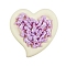 Rabbit Silicone Beads, Chewing Beads For Teethers, DIY Nursing Necklaces Making, Lilac, 30x17mm