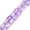 Imitation Jade Glass Beads Strands GLAA-P058-04A-01-1