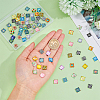 DICOSMETIC Mosaic Printed Glass Cabochons GGLA-DC0001-03A-3