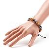 Synthetic Hematite Beads Bracelet for Men Women BJEW-JB06755-5