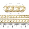 Rack Plating Brass Curb Chains CHC-F018-07G-01-2
