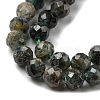 Natural Green Quartz Beads Strands G-C052-09-4
