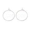 316 Surgical Stainless Steel Hoop Earrings Findings STAS-D183-02P-01-1