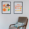 MAYJOYDIY US 1 Set Autumn Theme PET Hollow Out Drawing Painting Stencils DIY-MA0001-58-6