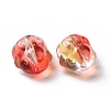 Transparent Czech Glass Beads GLAA-G079-03G-2