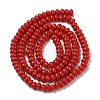 Dyed Synthetic Coral Beads Strands CORA-P010-05A-2