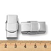 201 Stainless Steel Watch Band Clasps STAS-C006-1-02-3
