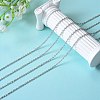 DIY 304 Stainless Steel Cable Chains Necklace Making Kits DIY-SZ0001-80P-5