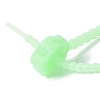 Luminous Silicone Cable Zip Ties AJEW-P104-01E-4