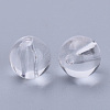 Transparent Acrylic Beads TACR-Q255-10mm-V01-3