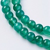 Natural Agate Beads Strands X-G-G583-6mm-11-3