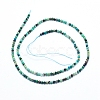 Natural Chrysocolla Beads Strands X-G-G823-13-2.5mm-2