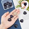 SUNNYCLUE 10Pcs Synthetic Blue Goldstone Cabochons G-SC0001-51A-3