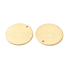 Ion Plating(IP) 201 Stainless Steel Pendants STAS-A056-10AG-3