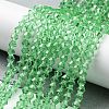 Transparent Glass Beads Strands EGLA-A039-T3mm-D24-4