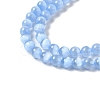 Natural Selenite Dyed Beads Strands G-P493-02E-4