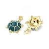 Alloy Enamel Pendants FIND-O003-08E-G-2