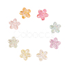 80pcs 8 Colors Transparent Acrylic Beads TACR-CJ0001-25-4