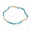 Natural Gemstone Beads Stretch Bracelets BJEW-JB05874-2