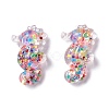 Transparent Resin Cabochons X-RESI-I039-09-2