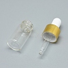 Faceted Synthetic Goldstone Openable Perfume Bottle Pendants G-E556-04I-4