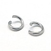 304 Stainless Steel Jump Rings X-STAS-E043-7x1mm-2