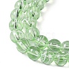 Drawbench Transparent Glass Beads Strands GLAD-Q012-8mm-05-2