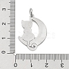 Non-Tarnish 304 Stainless Steel Pendants STAS-E205-04P-3