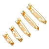 50Pcs 5 Styles Alloy Brooch Findings PALLOY-CJ0002-75-3