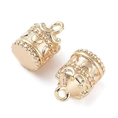 Brass Charms KK-G474-11G-1