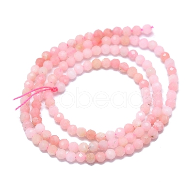 Natural Pink Opal Beads Strands G-G106-C04-02-1