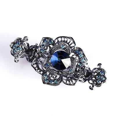 Alloy Rhinestone Claw Hair Clips PW-WG49D86-03-1