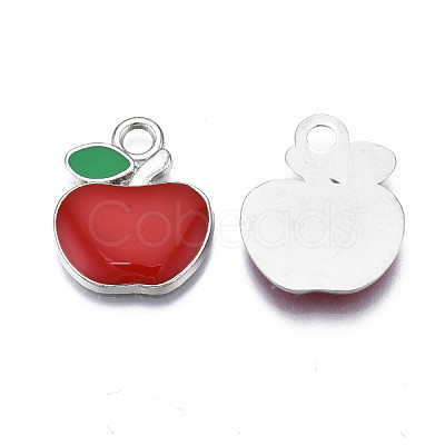 Alloy Enamel Pendants X-ENAM-N053-07-1