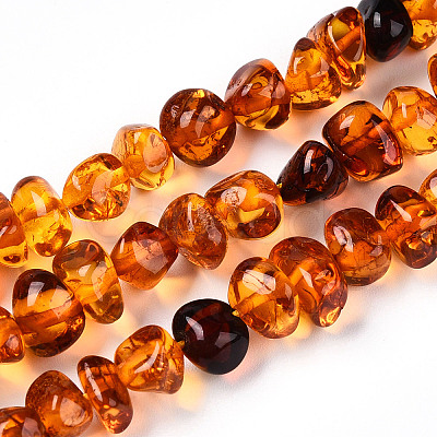 Natural Amber Beads Strands G-T138-235C-1