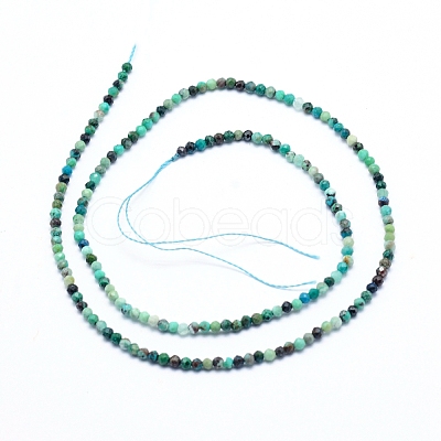 Natural Chrysocolla Beads Strands X-G-G823-13-2.5mm-1