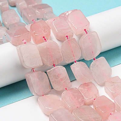 Natural Rose Quartz Beads Strands G-G072-B05-02-1