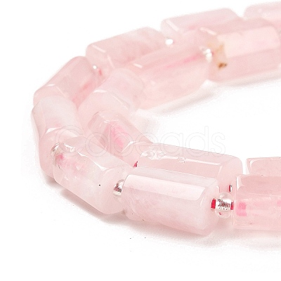 Natural Rose Quartz Beads Strands G-G068-A23-01-1