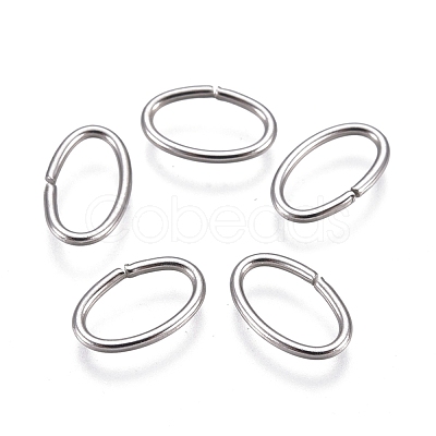 Tarnish Resistant 304 Stainless Steel Jump Rings STAS-F250-11P-N-1