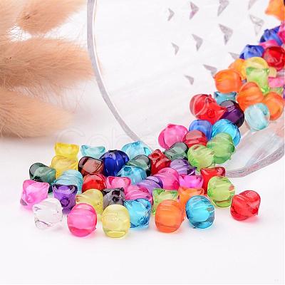 Transparent Acrylic Beads X-TACR-S111-8mm-M-1