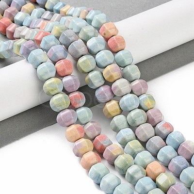 Natural Rainbow Alashan Agate Lantern Beads Strands G-NH0022-B01-02-1