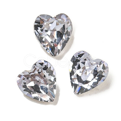 Glass Rhinestone Cabochons RGLA-L029-16B-283-1